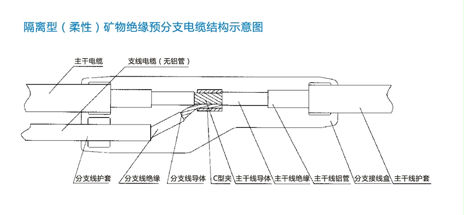 FZ-NG-A(FZ-BTLY)防火分支電纜結構圖